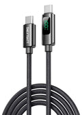 NEXTBATT USB-C to USB-C Cable Cable 100W, 5A, 2m - Black — NEXTBATT
