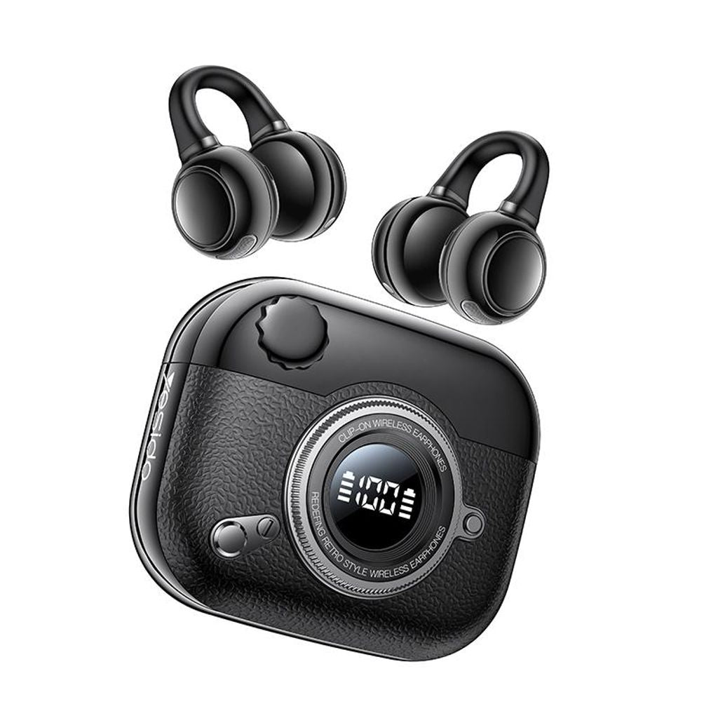 Yesido YSP31 Clip-on Open Ear OWS Wireless Bluetooth Headphones - Black