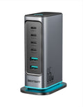 NEXTBATT 6-in-1 65W GaN Multi USB Charger 4 USB-C & 2 USB-A