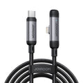 Joyroom USB-C to Lightning angled fast charging cable 30W, 1.2m - Black — Joyroom