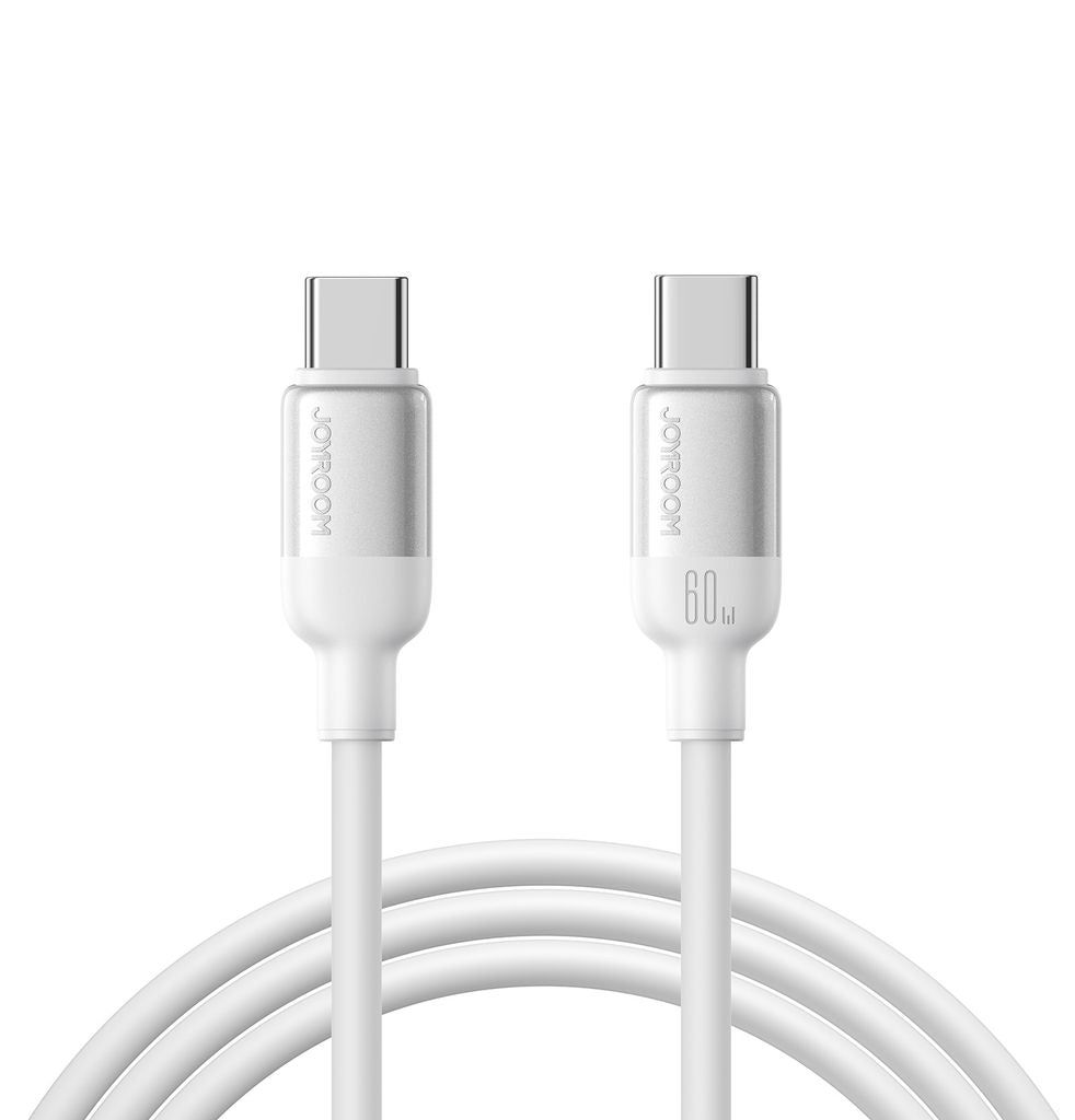Joyroom S-A62 Lively Series Fast Charging Cable 30W USB-C to USB-C – White