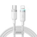 Joyroom S-A63 StarWay Series fast charging cable USB-C - Lightning 1.2m - white