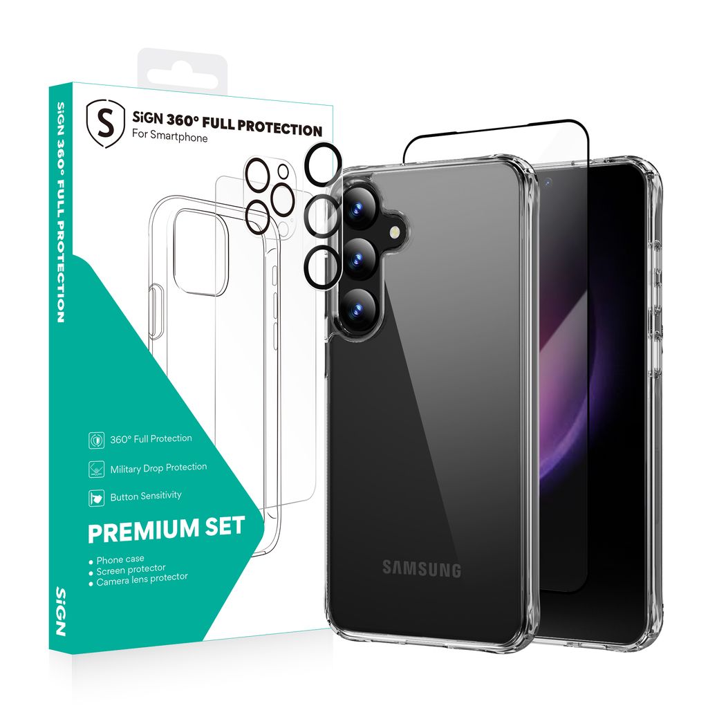 SiGN 360 Complete Protection Package for Samsung Galaxy S25 — SiGN