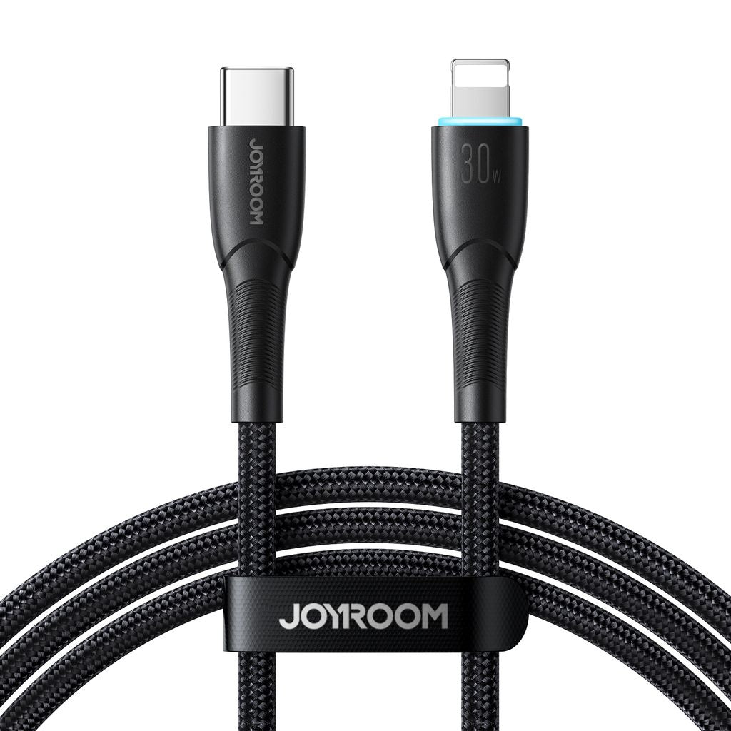 Joyroom USB-C to Lightning Cable Fast Charging 30W, 1m - Black — Joyroom