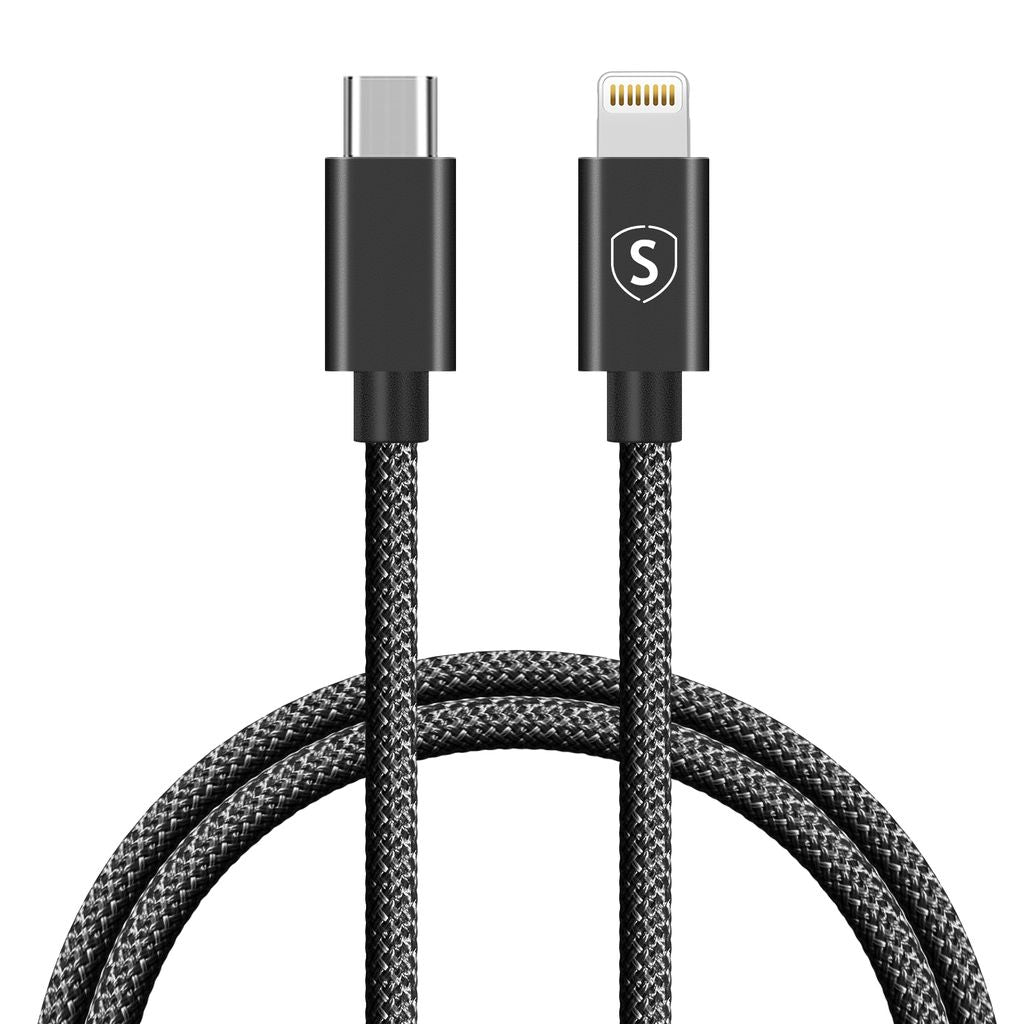 SiGN USB-C to Lightning Cable 20W, 1m - Black
