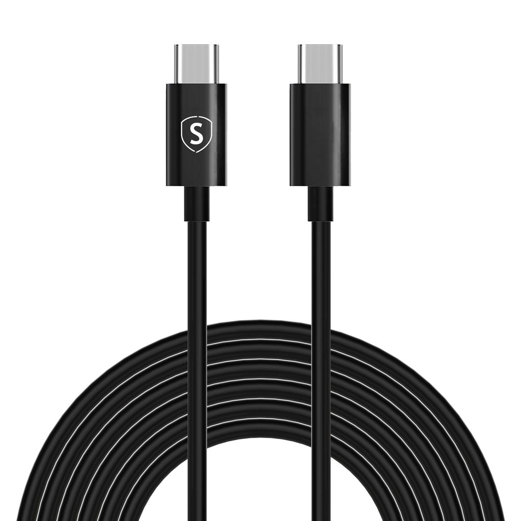 SiGN Fast Charging Cable USB-C to USB-C 60W, 3A, PD, 3m - Black
