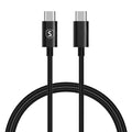 SiGN Fast Charging Cable USB-C to USB-C 60W, 3A, PD, 1m - Black
