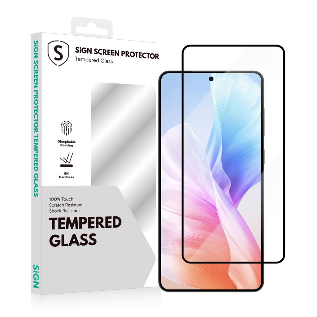 SiGN Samsung S25 Edge Screen Protector Tempered Glass Ultrasonic fingerprint unlock — SiGN