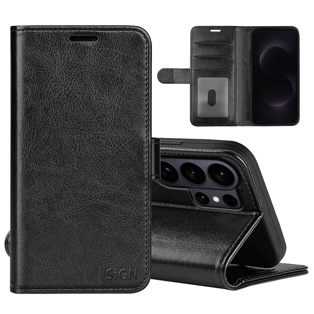 SiGN Wallet Cover for Samsung Galaxy S26 Ultra - Black