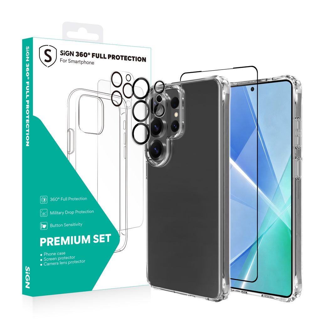 SiGN 360 Complete Protection Package for Samsung Galaxy S26 Ultra