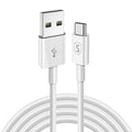 SiGN USB-C Cable for Fast Charging 2.4A, 2m - White