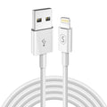 SiGN USB 2.0 cable with Lightning connector 2.1A, 12W, 1m - White