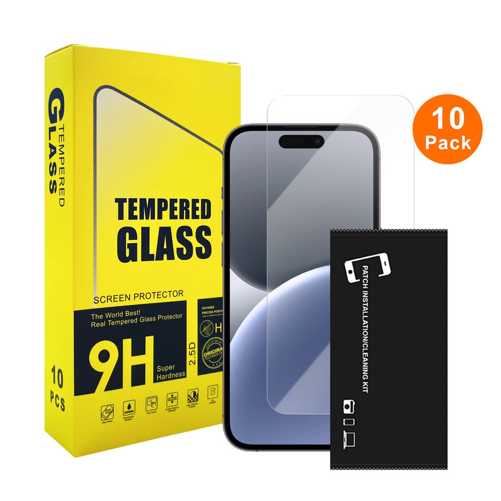 10-pack screen protector in tempered glass  for iPhone Air, Bulk