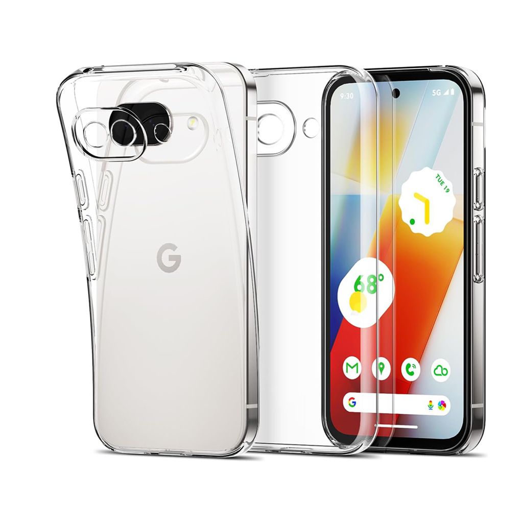 SiGN Ultra Slim Case for Google Pixel 9A - Transparent — SiGN