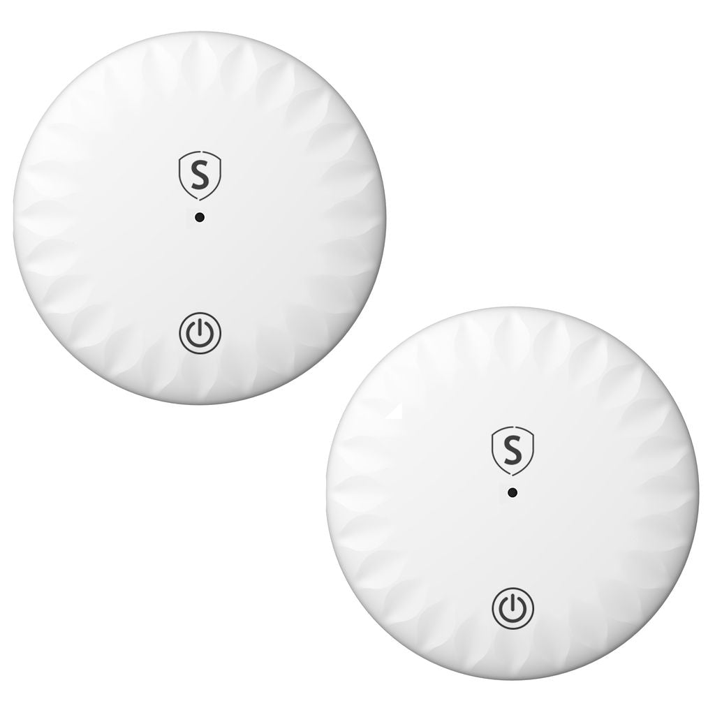 SiGN Location Finder Smart Tag Bluetooth Locator, 2-pack - White
