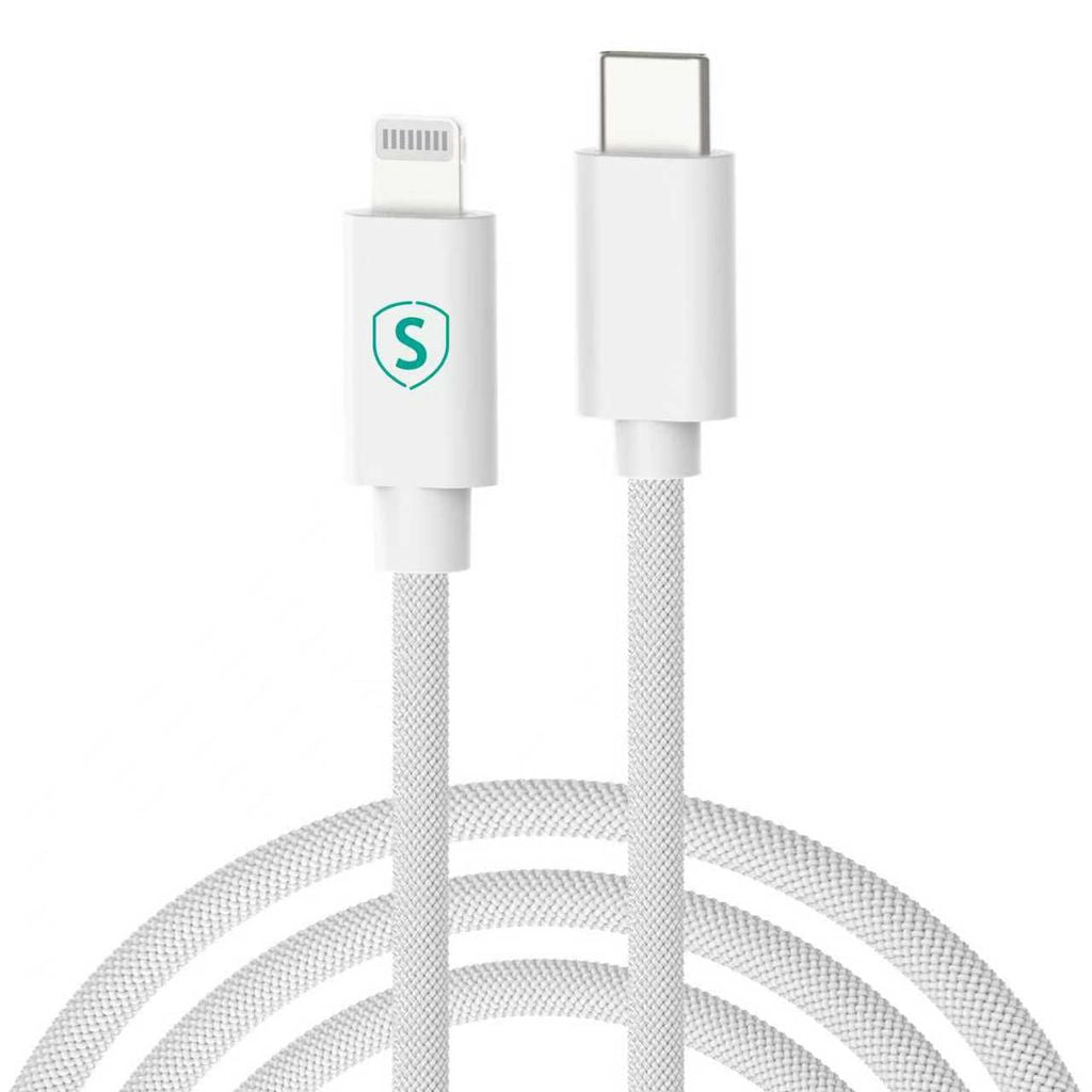 SiGN USB-C to Lightning cable 1m, MFi, 27W – White