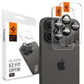 Spigen iPhone 17 Pro/Pro Max Glas.tR EZ Fit Optik Pro Lens Protector, 2-pack - Black — Spigen