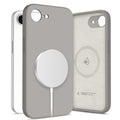 Tech-Protect Silicone MagSafe Case for iPhone 17e/16e - Gray — Tech-Protect