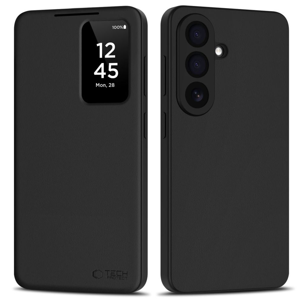 Tech-Protect Smart Wallet Case for Samsung Galaxy S26 Plus - Black — Tech-Protect