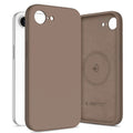 Tech-Protect Silicone MagSafe Case for iPhone 17e/16e - Brown — Tech-Protect
