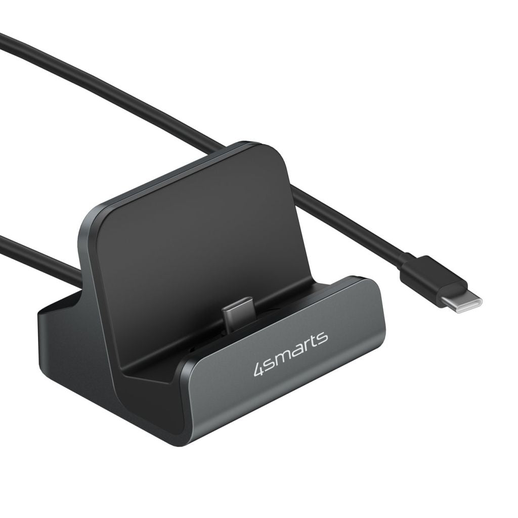 4Smarts VoltDock USB-C Charging Station 60W for Smartphones – Gray — 4Smarts