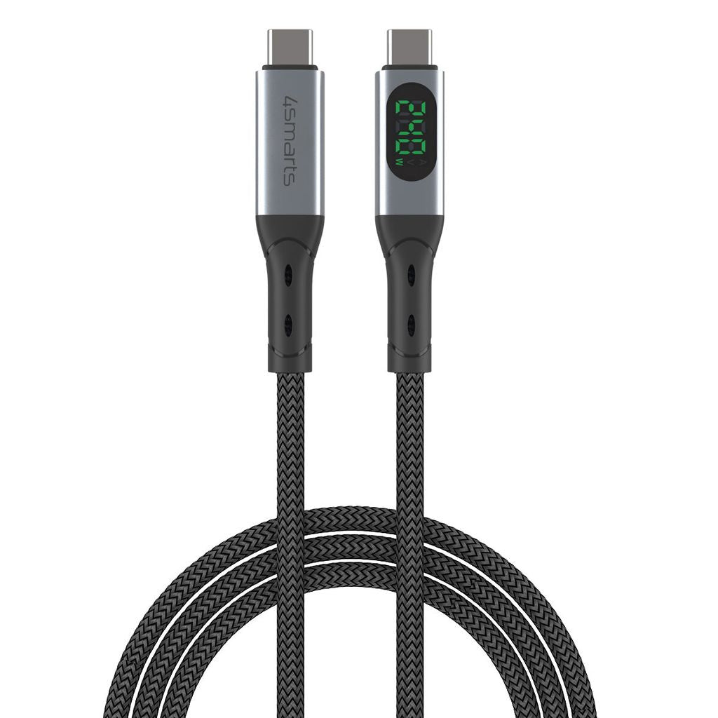 4Smarts DigitCord Enterprise 240W USB-C Cable 1.5m - Black — 4Smarts
