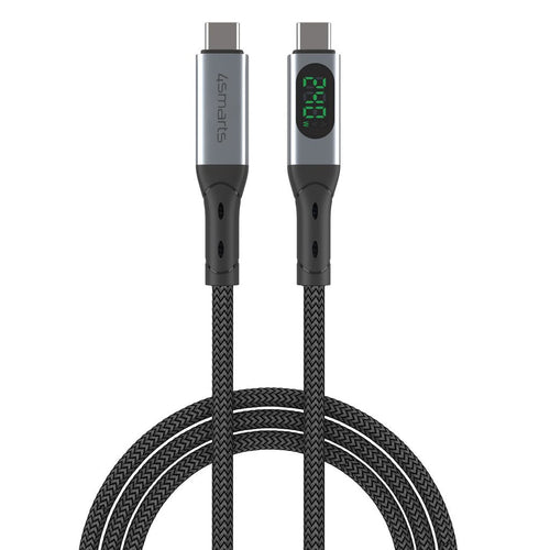 4Smarts DigitCord Enterprise 240W USB-C Cable 1.5m - Black — 4Smarts