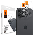 Spigen iPhone 17 / 16 Plus Glas.tR EZ Fit Optik Pro Lens Protector, 2-pack - Black