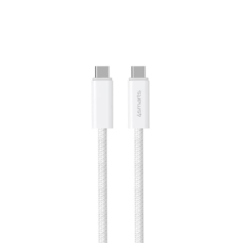4Smarts PremiumCord USB-C cable 240W 1.5m - White — 4Smarts