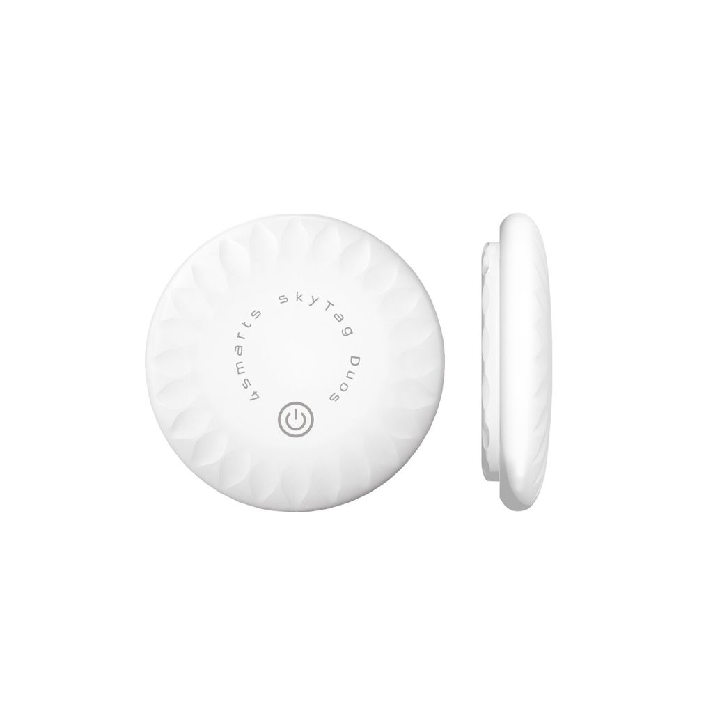 4Smarts SkyTag Duos Bluetooth Tracker set – white — 4Smarts