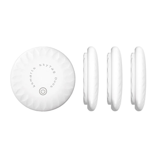 4Smarts SkyTag Duos Bluetooth tracker, set of 4 – White