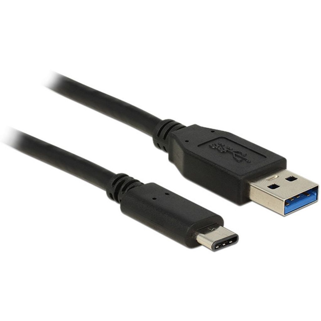 Delock USB-A to USB-C SuperSpeed Cable, 10 Gbps, 0.5m