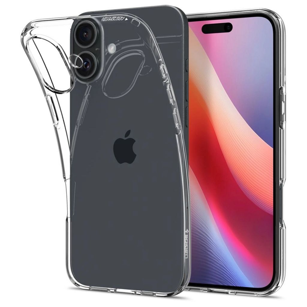 Spigen Liquid Crystal Case for iPhone 16 - Transparent — Spigen