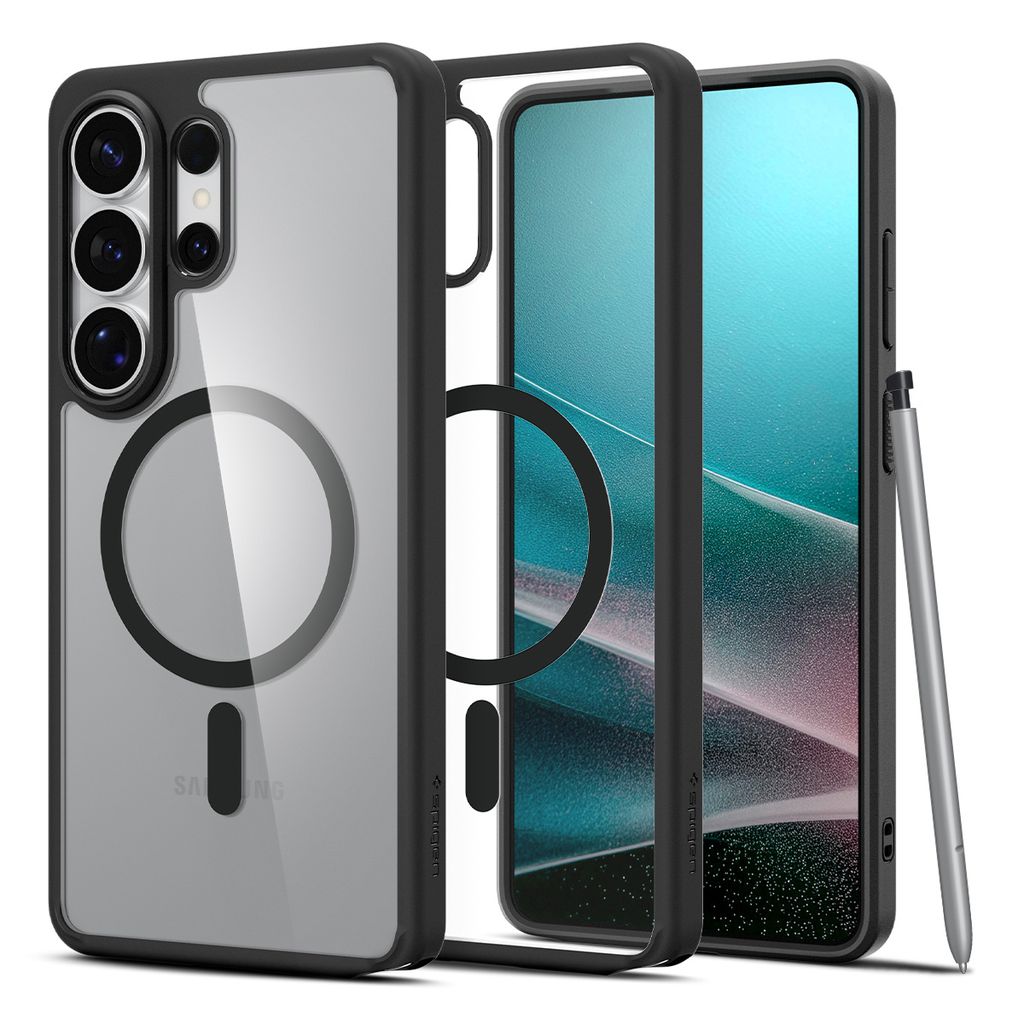 Spigen Samsung Galaxy S26 Ultra Case Ultra Hybrid MagFit - Black — Spigen