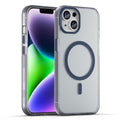iPhone 13 Case MagSafe Compatible Frosted Back - Dark Blue