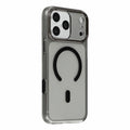 JAUCASE iPhone 18 Pro Max/17 Pro Max MagSafe Case - Transparent/Black — JAUCASE