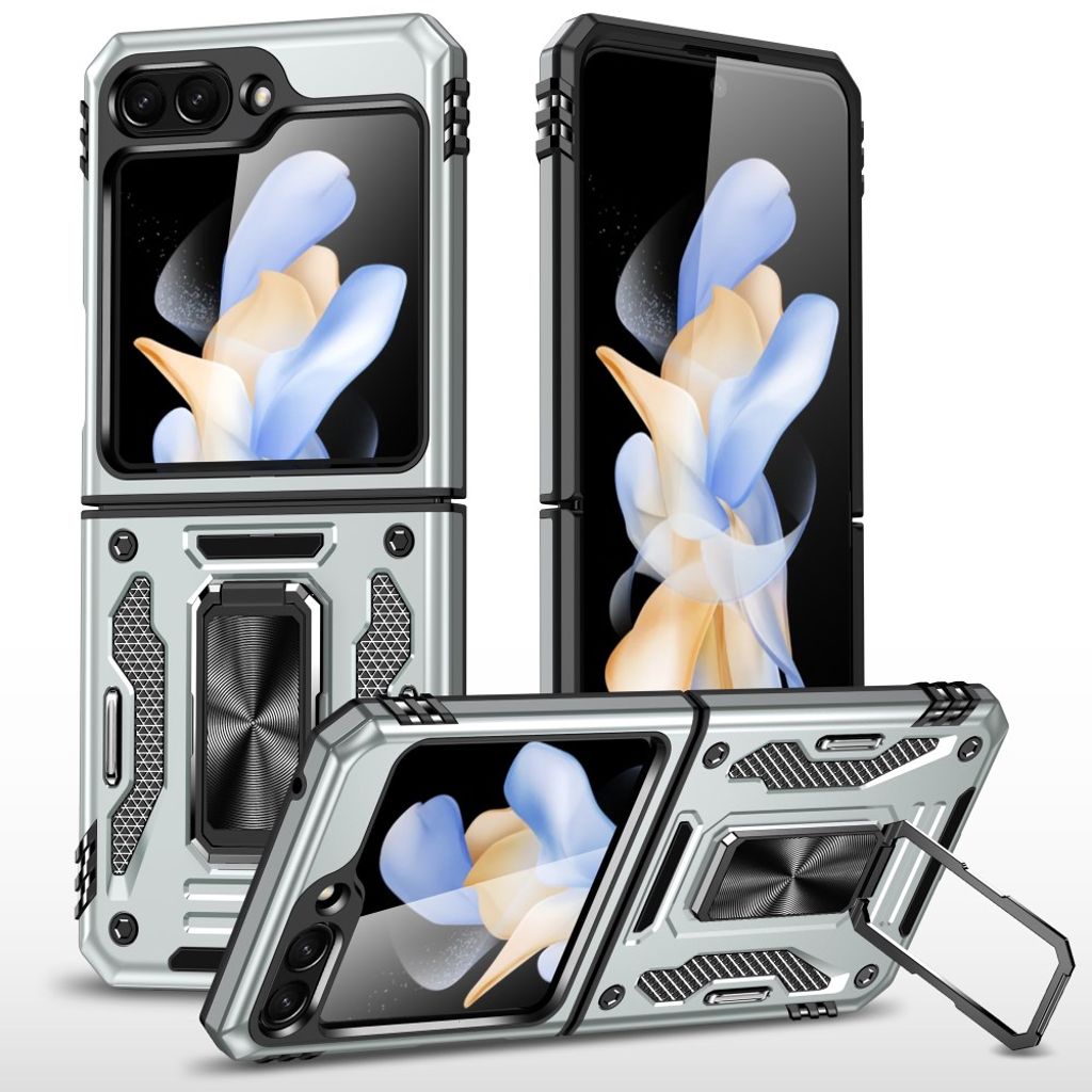 Samsung Galaxy Flip6 / Flip 7 FE Case with kickstand - Gray — Samsung