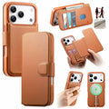 CASENEO iPhone 18 Pro Max/17 Pro Max MagSafe Cover with Wallet - Brown — CASENEO
