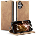 CASEME iPhone 17 Wallet Cover with Card Slots - Brown