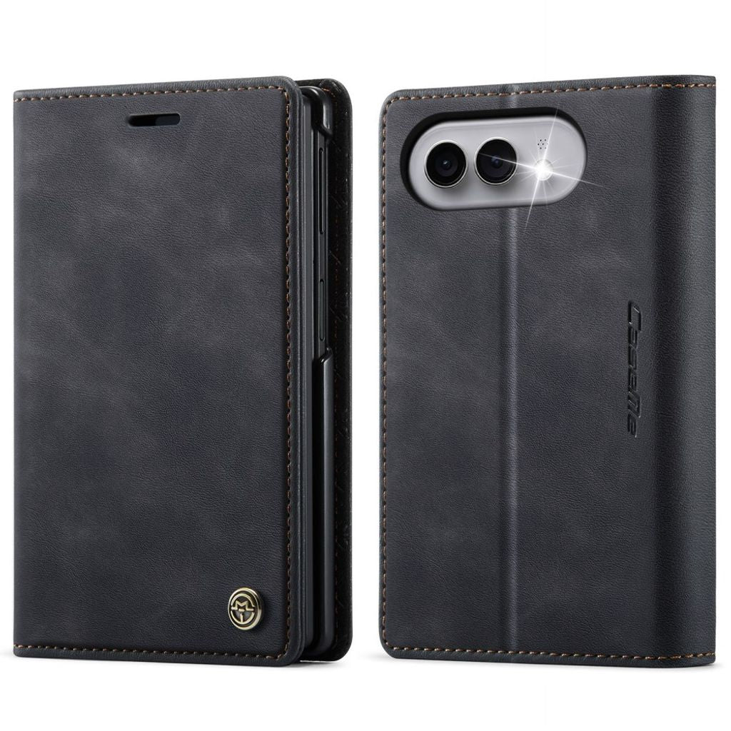 CASEME iPhone Duo Wallet Cover RFID-blocking - Black — CASEME