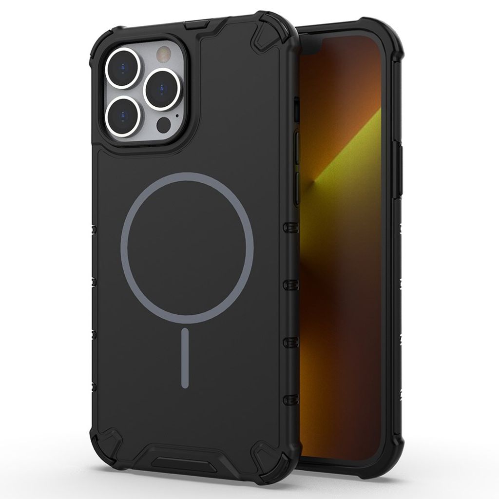 iPhone 14 Pro Max MagSafe Case Shockproof - Black