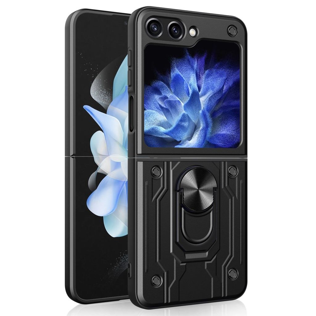Samsung Galaxy Flip6 / Flip 7 FE Case with kickstand - Black — Samsung