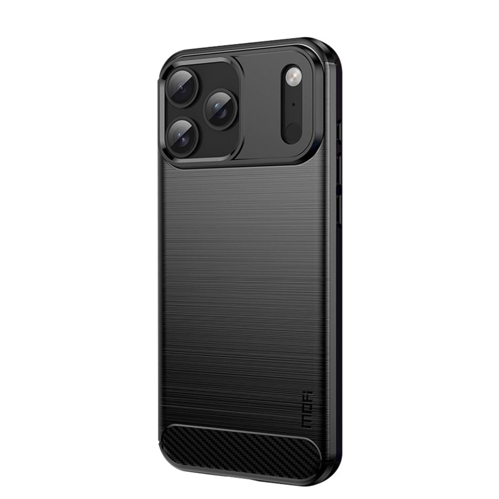 MOFI iPhone 18 Pro Max Case Carbon Fiber Texture - Black — MOFI