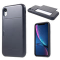 IPhone XR case with a card holder - Black — Övrigt