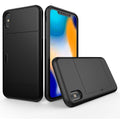 IPhone XS Max case with a card slot - Black