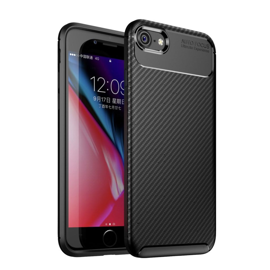 Textured iPhone SE 2022/2020 / 8 / 7 case - Black — Textured