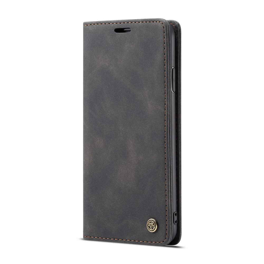 CASEME 013 Wallet Cover for iPhone XR - Black