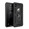 IPhone XS Max case with a ring - Black