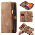 CASEME Wallet Cover + Detachable Case for iPhone 11 & XR - Coffee