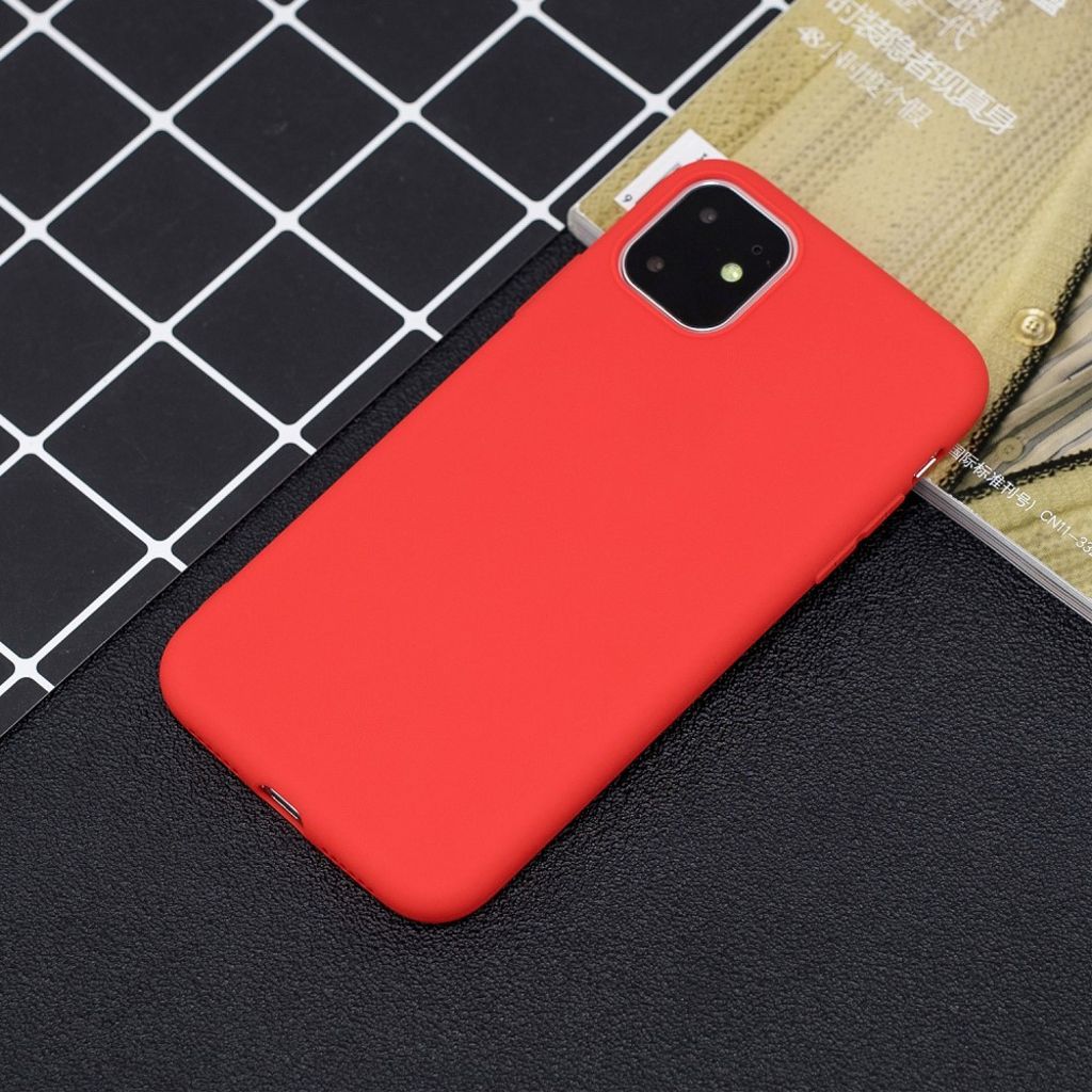 Solid iPhone 11 Pro TPU case - Red